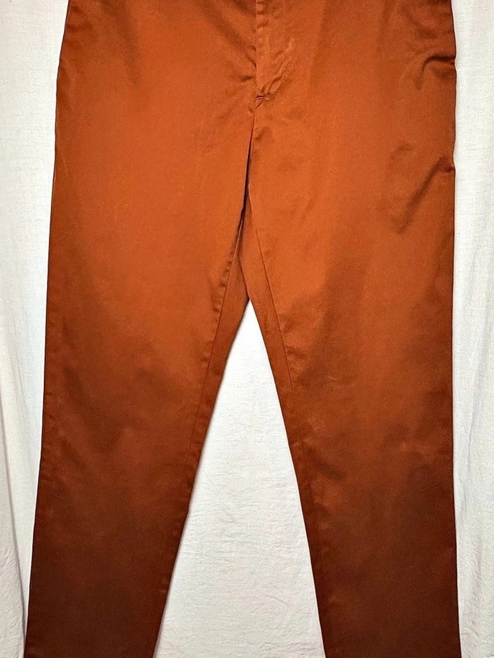 Banana Republic Rapid Movement Chino Pants 33x32 Rust Mason Athletic Tapered